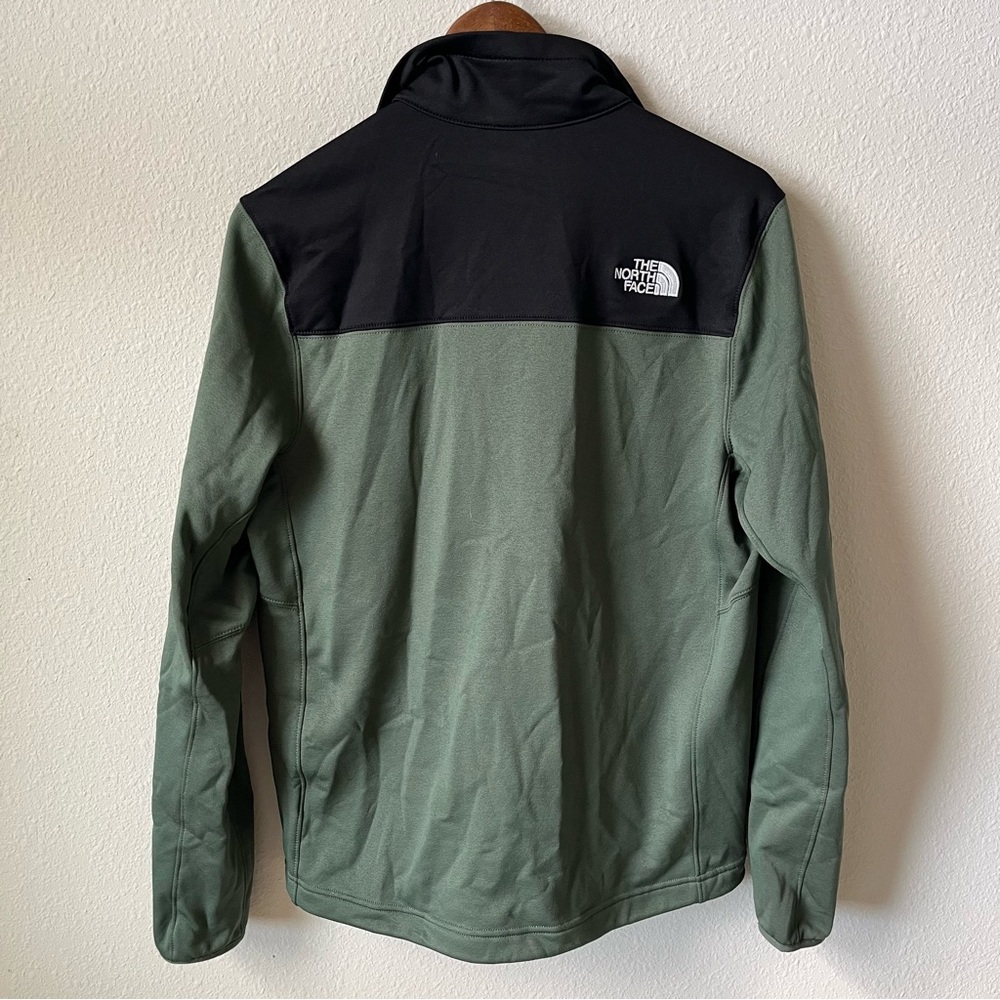 The North Face Green Black Classic Outdoor Casual Performance Jacket - Picture 8 of 8
